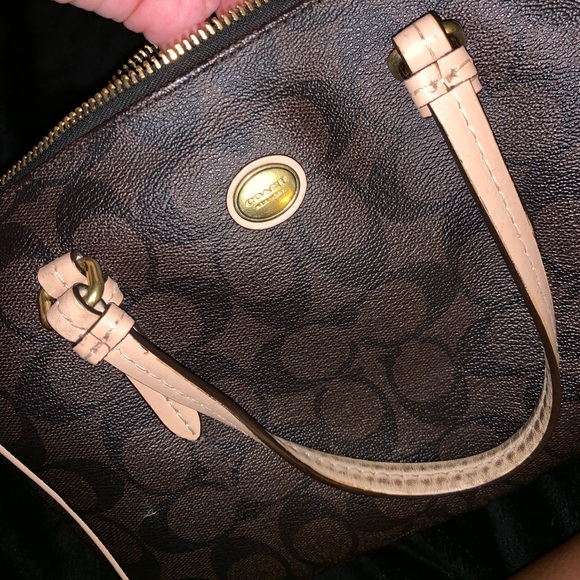 Brown Coach Mini Bag - Picture 3 of 6